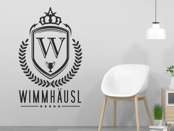 Wandtattoo Wimmhäusl Wappen