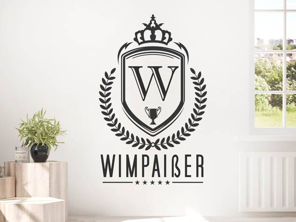 Wandtattoo Wimpaißer Wappen