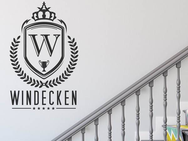 Wandtattoo Windecken Wappen