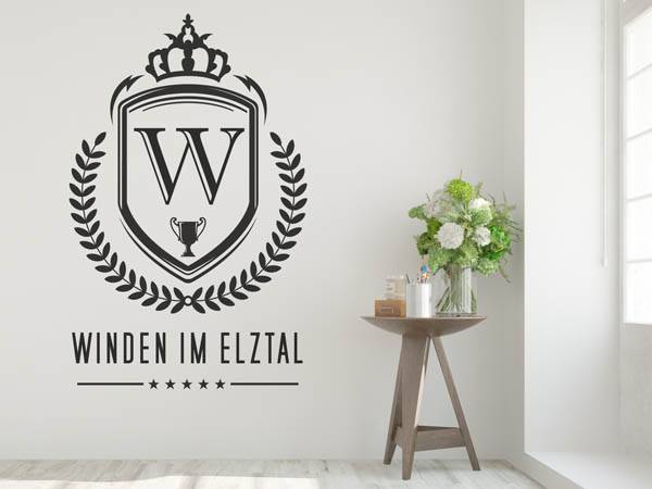 Wandtattoo Winden im Elztal Wappen