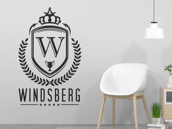 Wandtattoo Windsberg Wappen