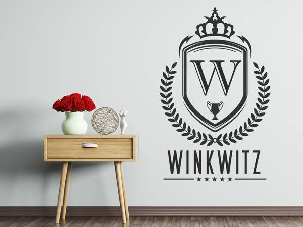Wandtattoo Winkwitz Wappen