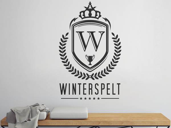 Wandtattoo Winterspelt Wappen