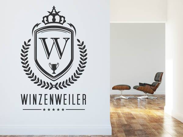 Wandtattoo Winzenweiler Wappen