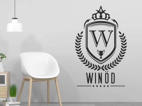 Wandtattoo Winöd Wappen