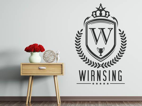 Wandtattoo Wirnsing Wappen