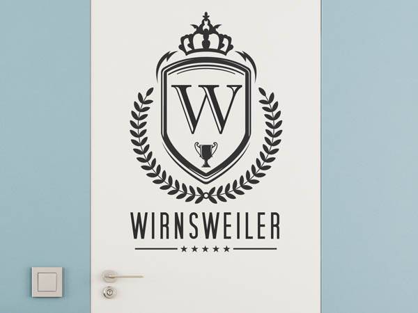 Wandtattoo Wirnsweiler Wappen