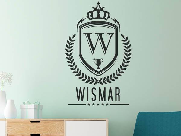 Wandtattoo Wismar Wappen