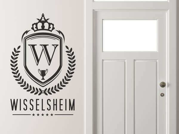 Wandtattoo Wisselsheim Wappen