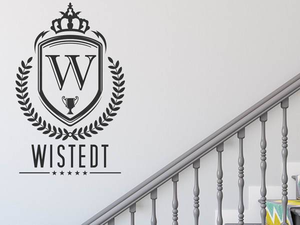 Wandtattoo Wistedt Wappen