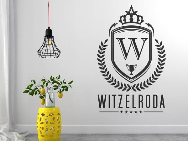 Wandtattoo Witzelroda Wappen