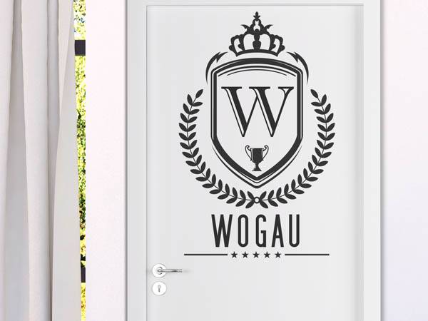 Wandtattoo Wogau Wappen