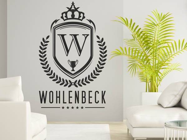 Wandtattoo Wohlenbeck Wappen