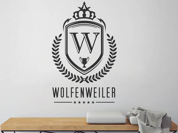 Wandtattoo Wolfenweiler Wappen