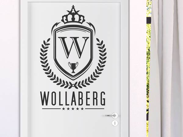 Wandtattoo Wollaberg Wappen