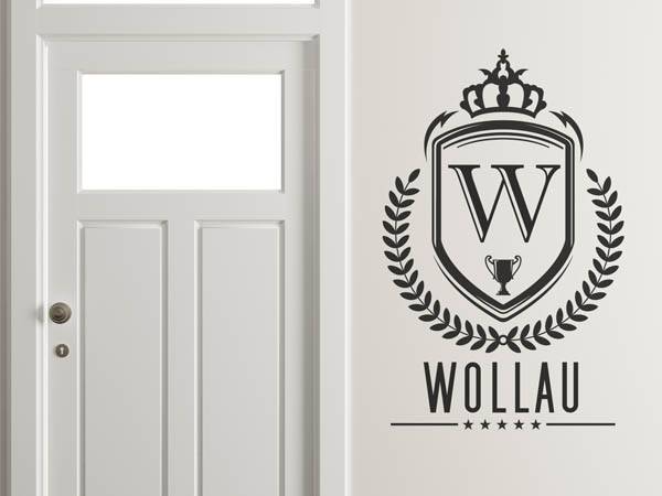 Wandtattoo Wollau Wappen