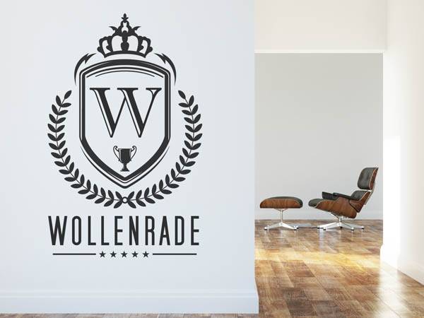 Wandtattoo Wollenrade Wappen