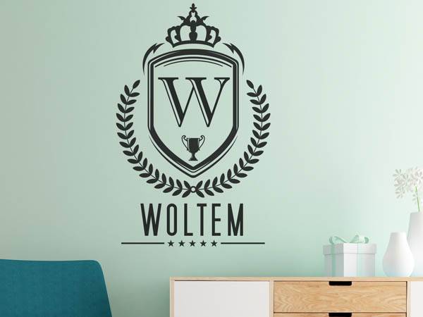 Wandtattoo Woltem Wappen
