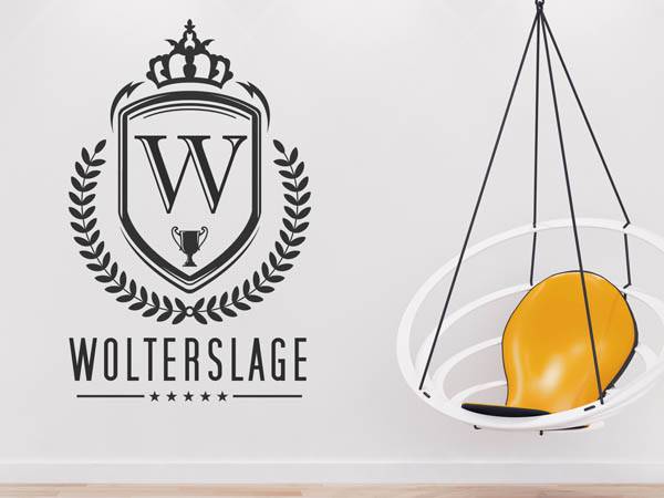 Wandtattoo Wolterslage Wappen