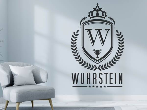 Wandtattoo Wuhrstein Wappen