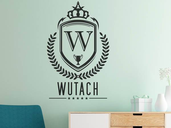 Wandtattoo Wutach Wappen