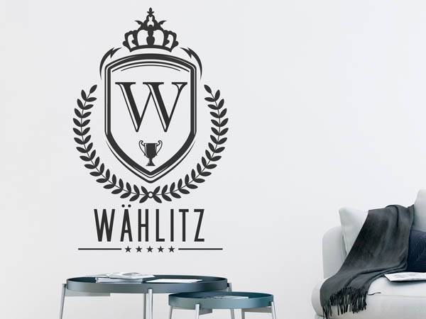 Wandtattoo Wählitz Wappen