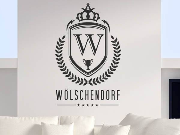 Wandtattoo Wölschendorf Wappen