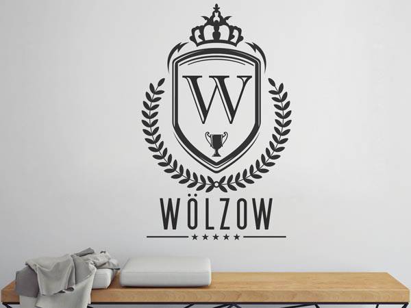 Wandtattoo Wölzow Wappen