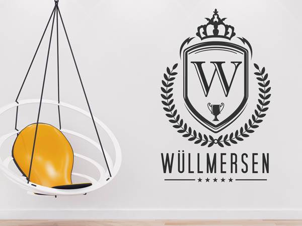 Wandtattoo Wüllmersen Wappen