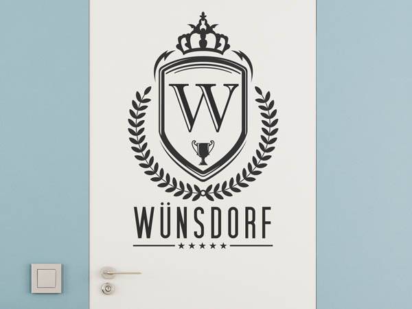Wandtattoo Wünsdorf Wappen