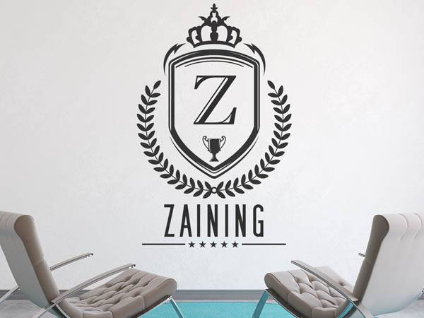 Wandtattoo Zaining Wappen