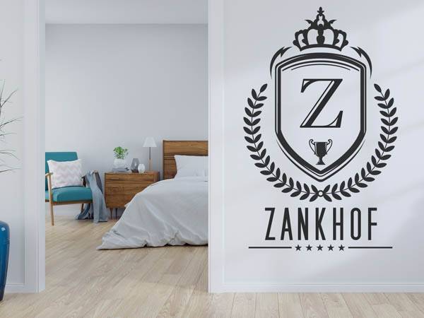 Wandtattoo Zankhof Wappen