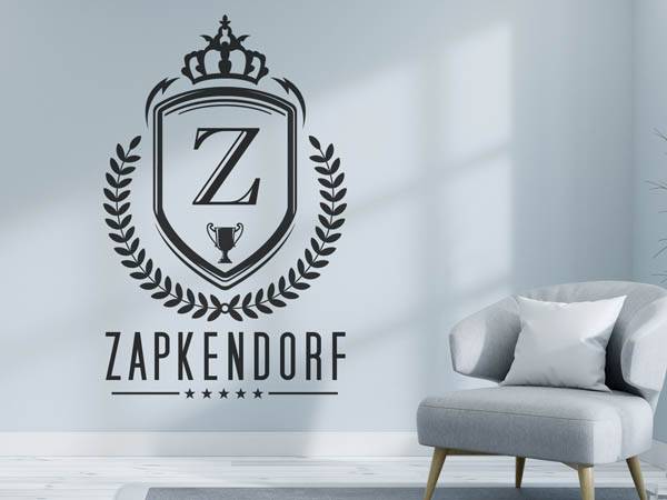 Wandtattoo Zapkendorf Wappen