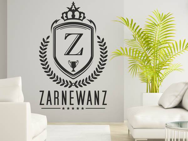 Wandtattoo Zarnewanz Wappen
