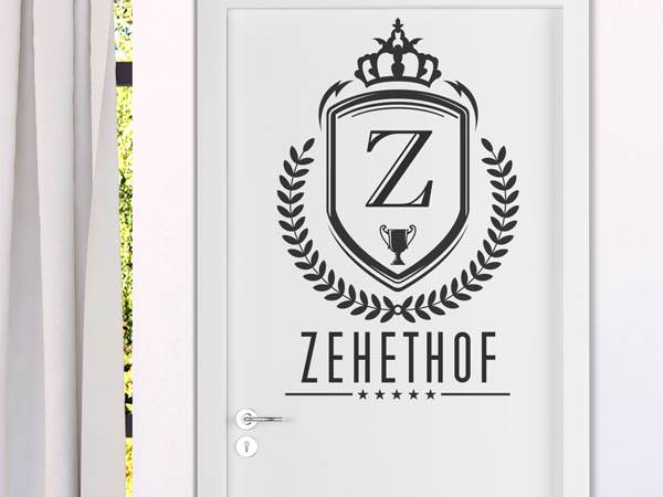 Wandtattoo Zehethof Wappen