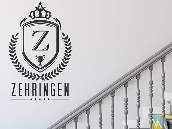 Wandtattoo Zehringen Wappen