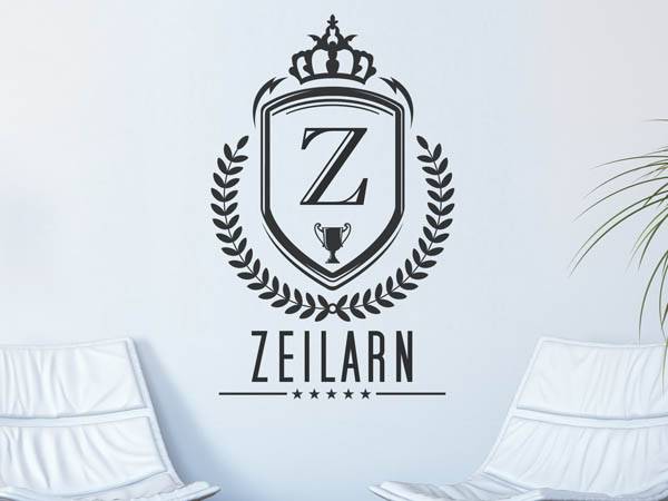 Wandtattoo Zeilarn Wappen