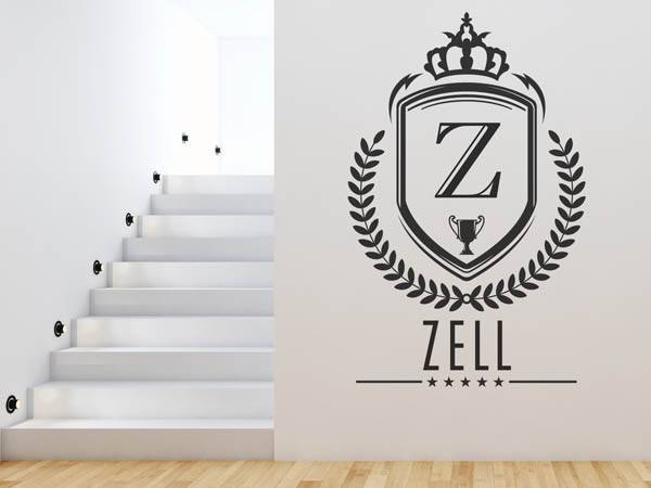 Wandtattoo Zell Wappen