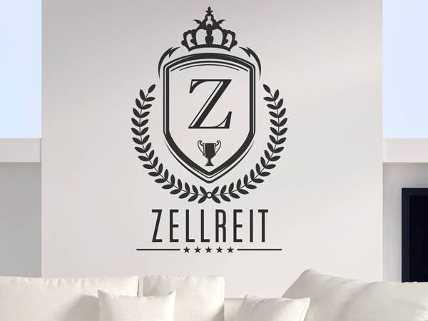 Wandtattoo Zellreit Wappen