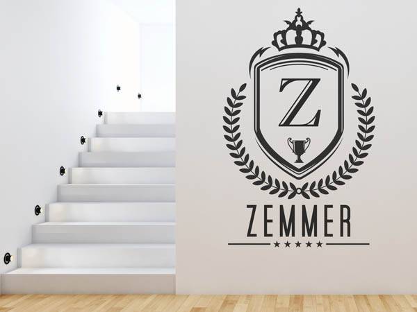 Wandtattoo Zemmer Wappen