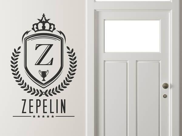 Wandtattoo Zepelin Wappen