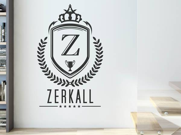 Wandtattoo Zerkall Wappen