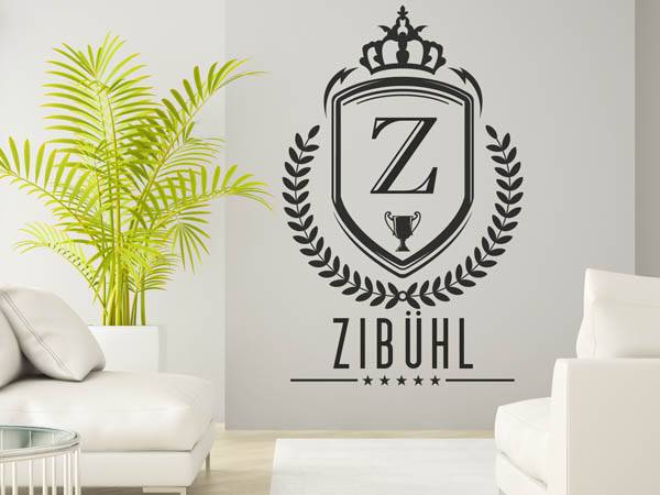 Wandtattoo Zibühl Wappen
