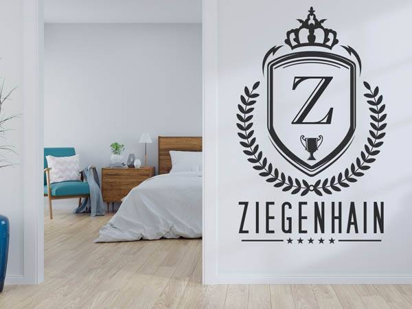 Wandtattoo Ziegenhain Wappen