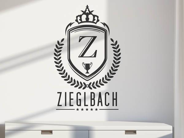Wandtattoo Zieglbach Wappen