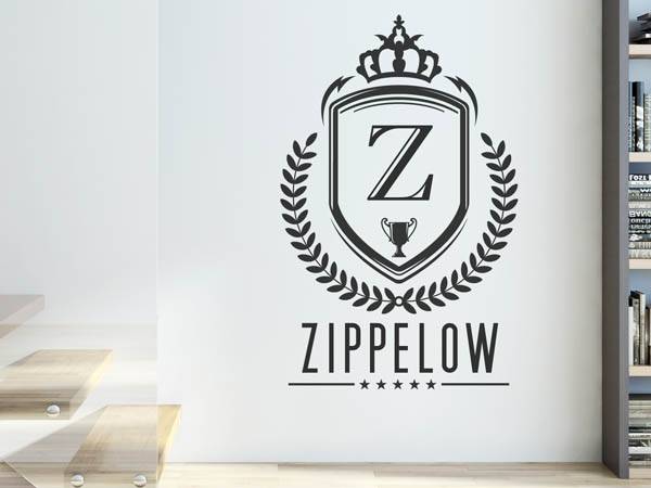 Wandtattoo Zippelow Wappen