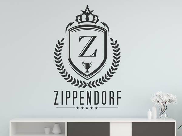 Wandtattoo Zippendorf Wappen