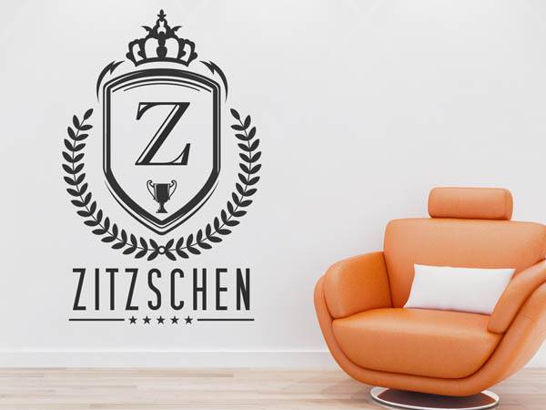 Wandtattoo Zitzschen Wappen