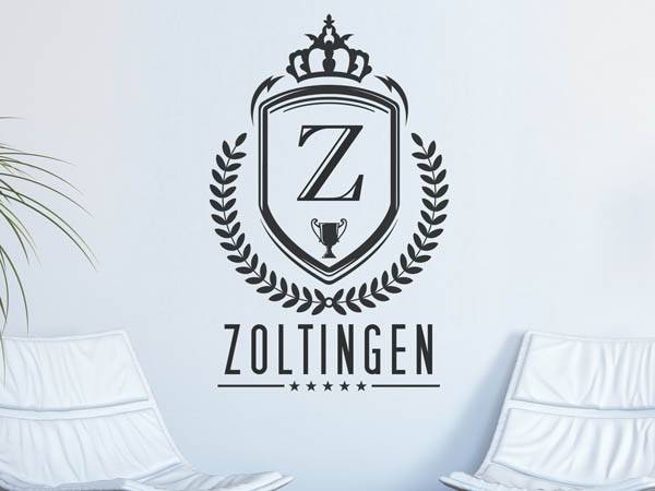 Wandtattoo Zoltingen Wappen