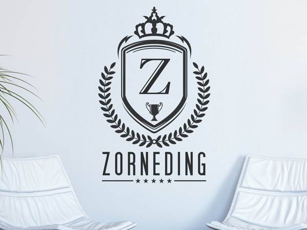 Wandtattoo Zorneding Wappen